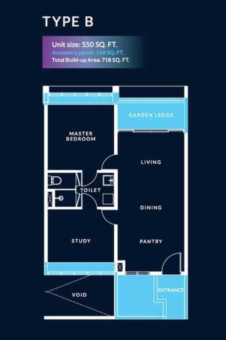 Cozy Aera Residence / Free Wi-Fi Netflix / Sunway Petaling Jaya Luaran gambar